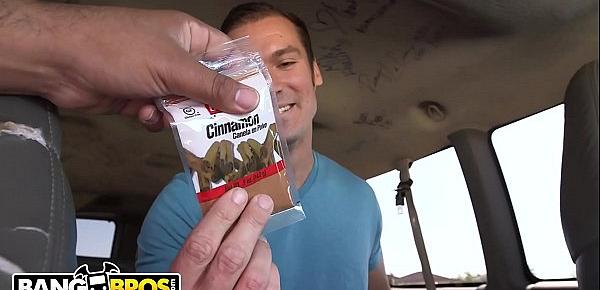  BANGBROS - Sean Lawless Cinnamon Challenge FAIL On The Bang Bus